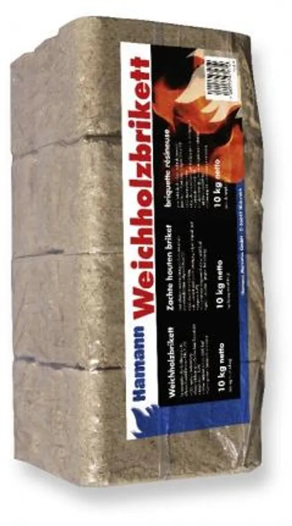 Weichholzbriketts RUF 10 kg – Volle Palette 960 kg | Brikettsdirekt