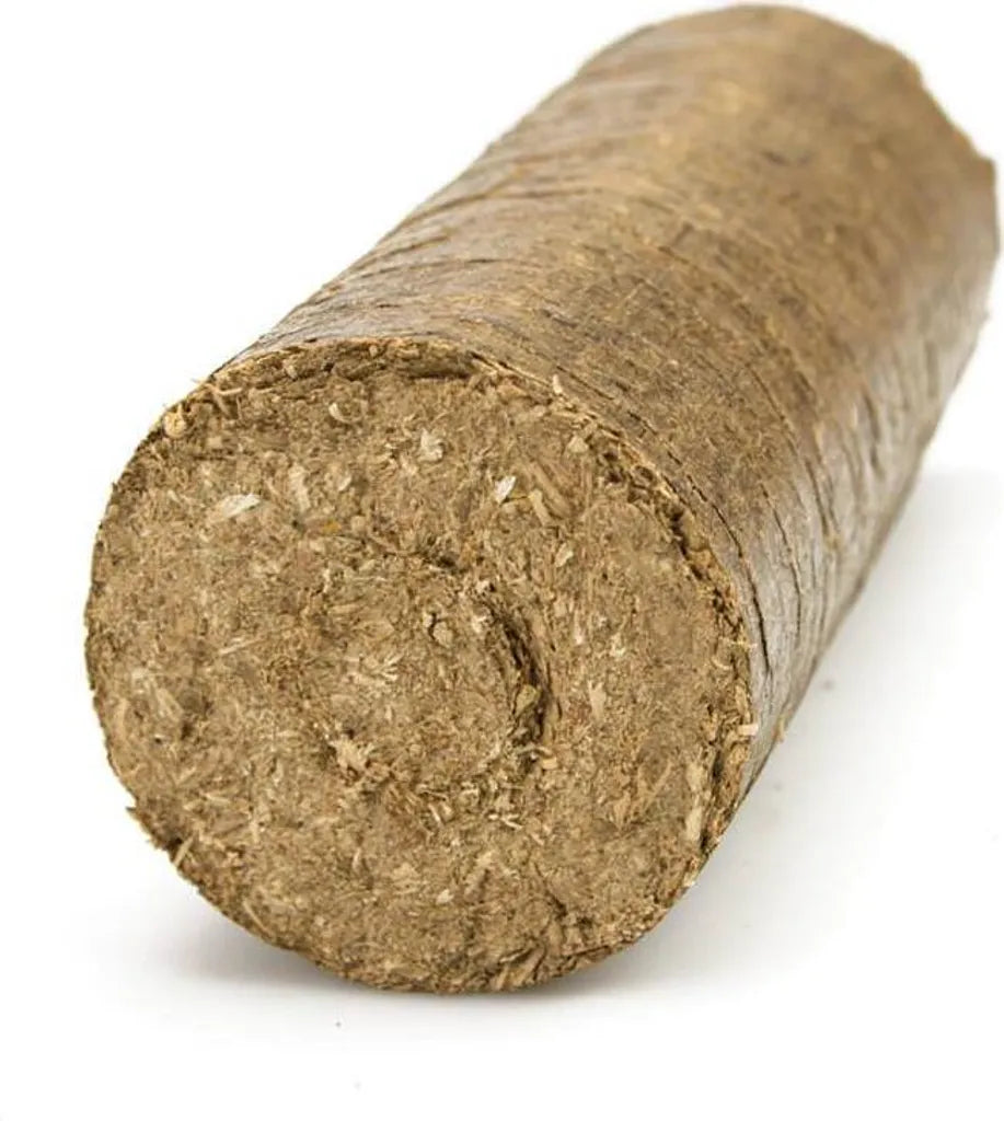 Premium Hartholzbriketts rund, Buche & Eiche 10 kg – Palette 960 kg | Brikettsdirekt