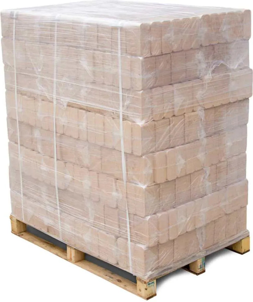 RUF Holzbriketts aus Buche 10 kg – Volle Palette 960 kg | Brikettsdirekt